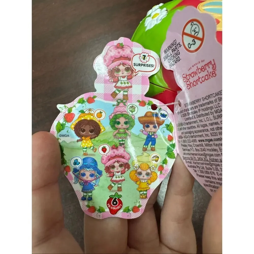 L.O.L. Surprise Strawberry Shortcake Surprise- Opened- Lime Chiffon